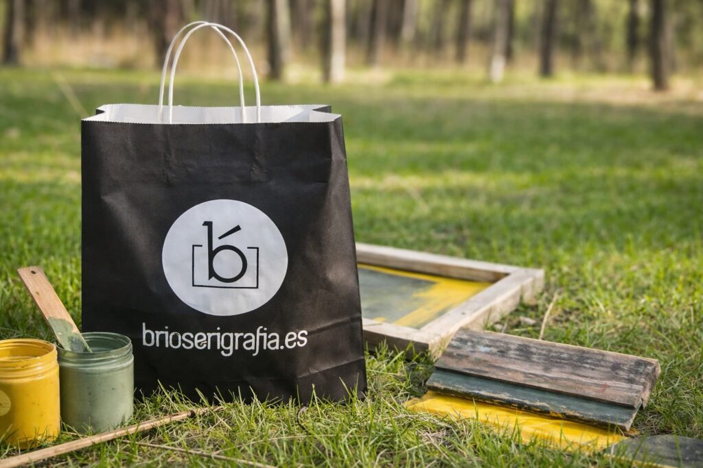 bolsa serigrafia. Brioserigrafia